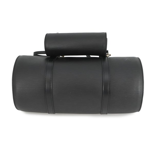 ルイヴィトン ハンドバッグ エピ スフロ M52222 LOUIS VUITTON ヴィトン バッグ ミニボストン 黒 ブラック ポーチ付き