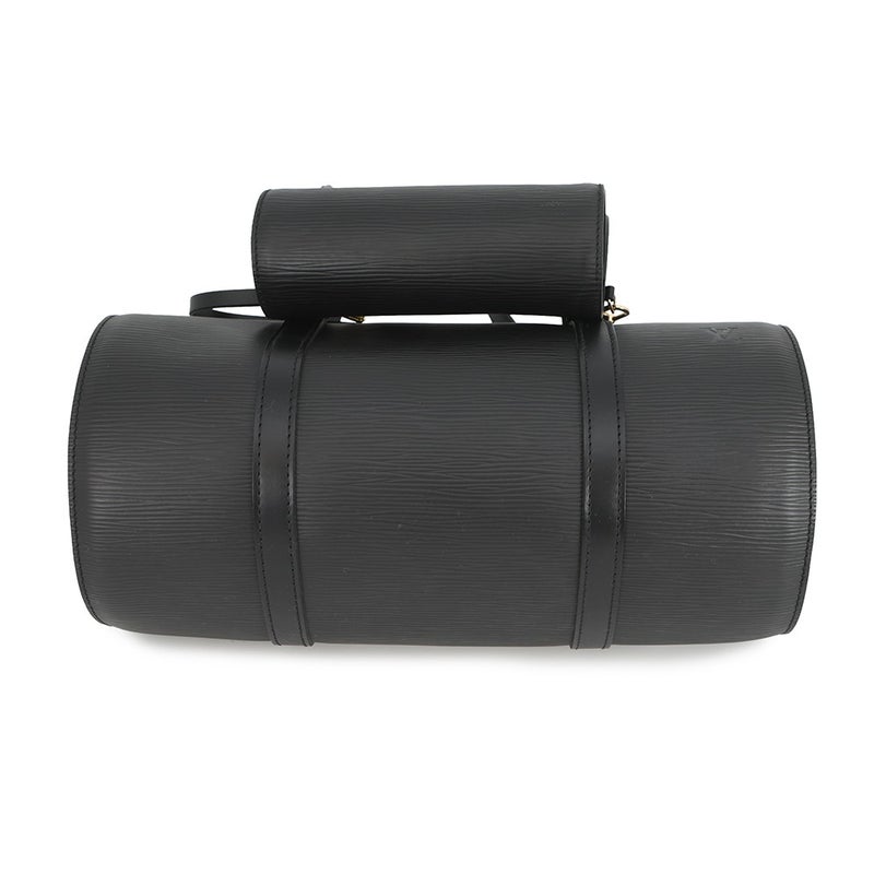 ルイヴィトン ハンドバッグ エピ スフロ M52222 LOUIS VUITTON ヴィトン バッグ ミニボストン 黒 ブラック ポーチ付き