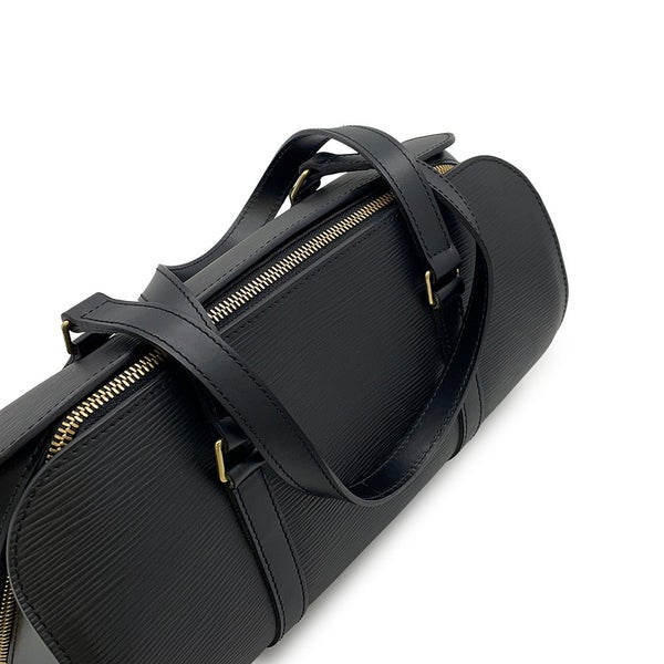 ルイヴィトン ハンドバッグ エピ スフロ M52222 LOUIS VUITTON ヴィトン バッグ ミニボストン 黒 ブラック ポーチ付き