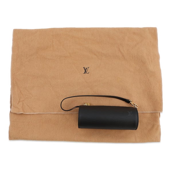 ルイヴィトン ハンドバッグ エピ スフロ M52222 LOUIS VUITTON ヴィトン バッグ ミニボストン 黒 ブラック ポーチ付き