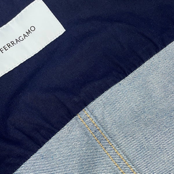フェラガモ ジャケット デニムジャケット コットン レディースサイズ38 Ferragamo アウター