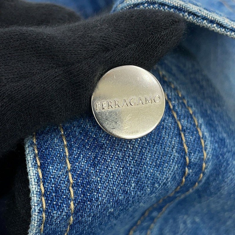 フェラガモ ジャケット デニムジャケット コットン レディースサイズ38 Ferragamo アウター