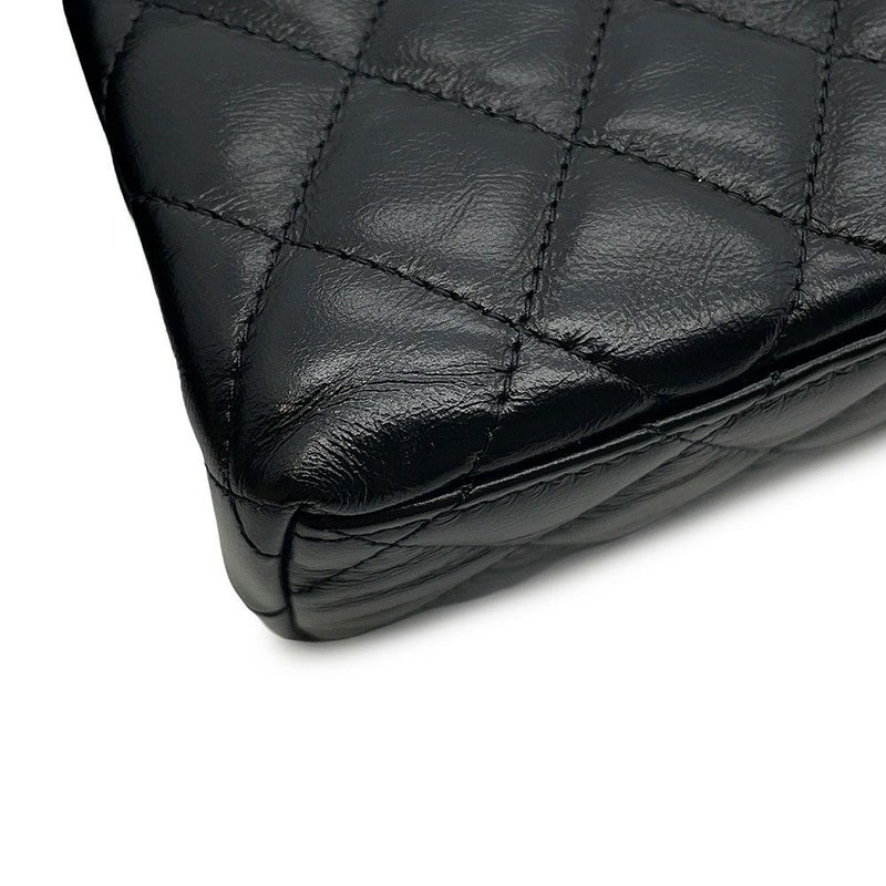 シャネル ハンドバッグ ミニ マトラッセ ココマーク レザー AS4416 CHANEL 2wayショルダーバッグ 黒