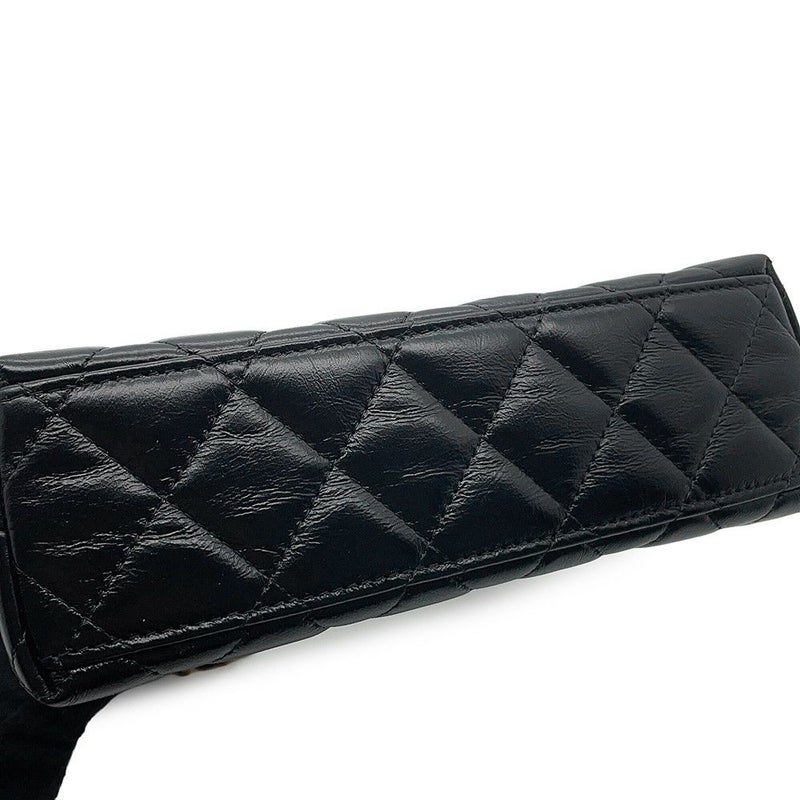 シャネル ハンドバッグ ミニ マトラッセ ココマーク レザー AS4416 CHANEL 2wayショルダーバッグ 黒