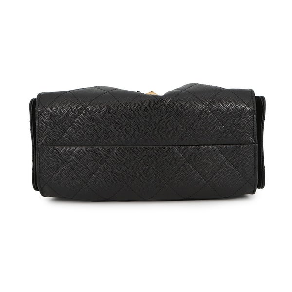 シャネル チェーンショルダーバッグ  CHANEL25 ミニ ココマーク ワンショルダー キャビアスキン AS5631 CHANEL 黒