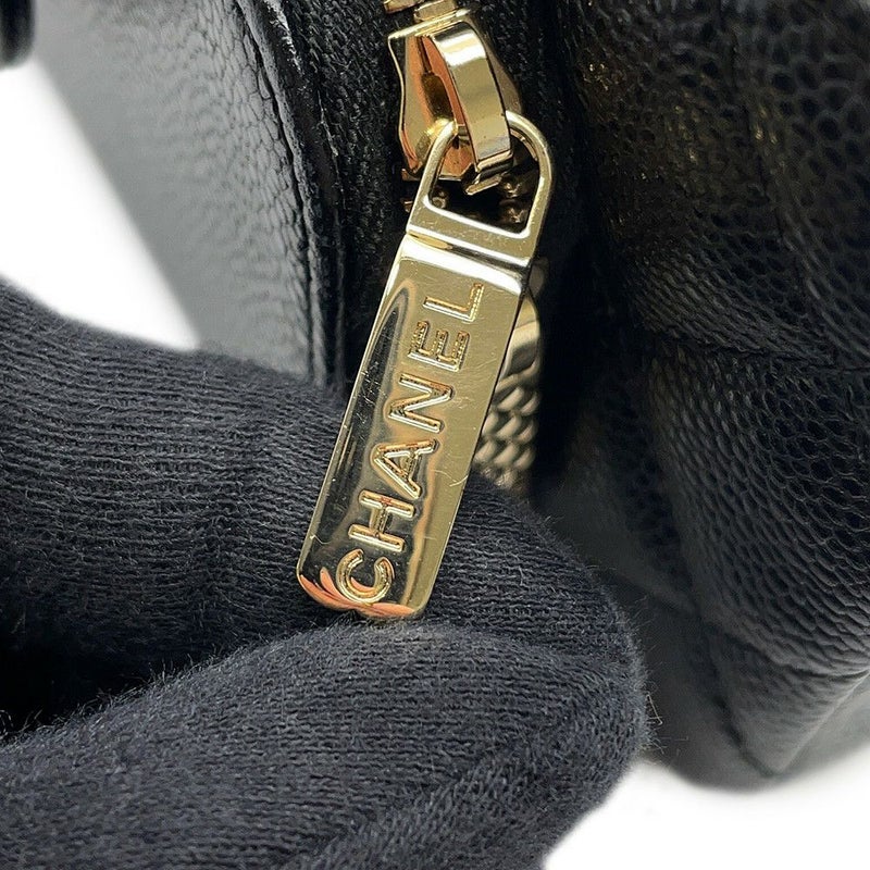 シャネル フォンケース マトラッセ チェーンショルダー キャビアスキン AP2916 バッグ