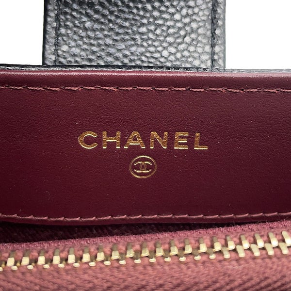 シャネル フォンケース マトラッセ チェーンショルダー キャビアスキン AP2916 バッグ