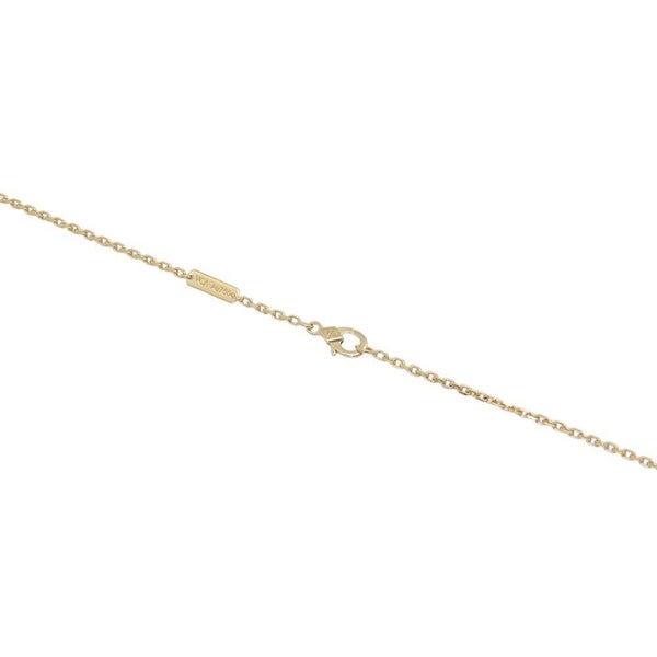 ヴァンクリーフ&アーペル ネックレス マジック アルハンブラ ロングネックレス 1モチーフ カーネリアン K18YG VCARO49N00