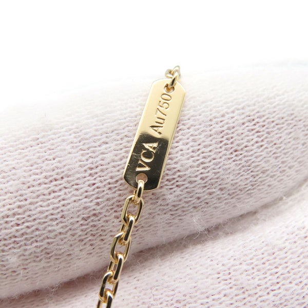 ヴァンクリーフ&アーペル ネックレス マジック アルハンブラ ロングネックレス 1モチーフ カーネリアン K18YG VCARO49N00