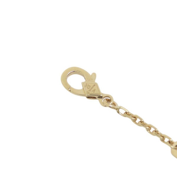 ヴァンクリーフ&アーペル ネックレス マジック アルハンブラ ロングネックレス 1モチーフ カーネリアン K18YG VCARO49N00