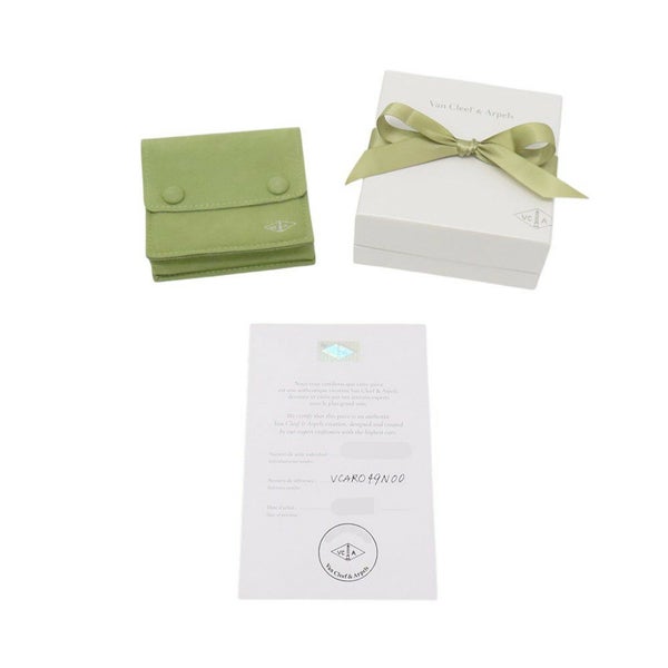 ヴァンクリーフ&アーペル ネックレス マジック アルハンブラ ロングネックレス 1モチーフ カーネリアン K18YG VCARO49N00