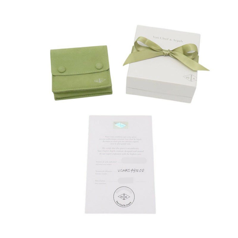 ヴァンクリーフ&アーペル ネックレス マジック アルハンブラ ロングネックレス 1モチーフ カーネリアン K18YG VCARO49N00