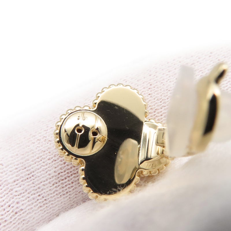 ヴァンクリーフ&アーペル イヤリング ヴィンテージ アルハンブラ イヤリング ギヨシェ K18YGイエローゴールド VCARP3JL00