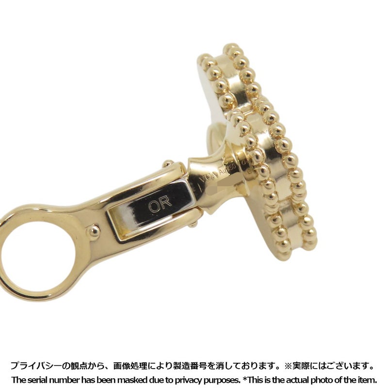 ヴァンクリーフ&アーペル イヤリング ヴィンテージ アルハンブラ イヤリング ギヨシェ K18YGイエローゴールド VCARP3JL00