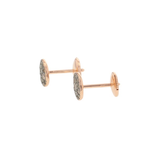 ポメラート ピアス サッビア ブラウンダイヤモンド 44P 計0.48ct K18PGピンクゴールド POB2042-O7000-DBR00 Pomellato