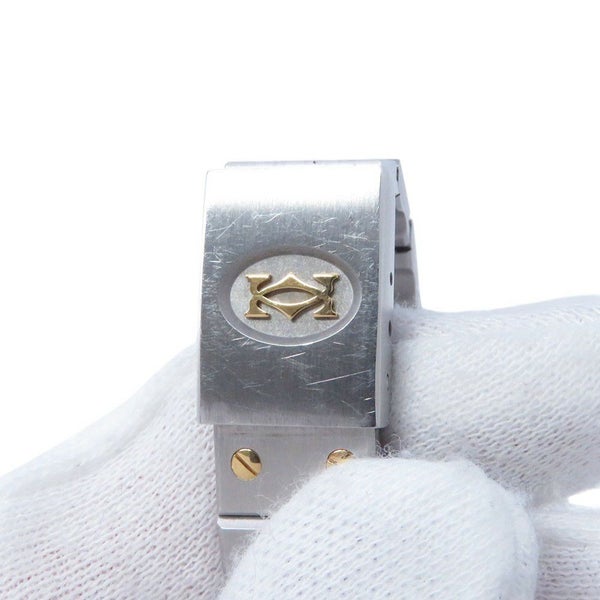 カルティエ サントスラウンド Cartier 腕時計 白文字盤 クォーツ