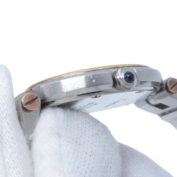 カルティエ サントスラウンド Cartier 腕時計 白文字盤 クォーツ