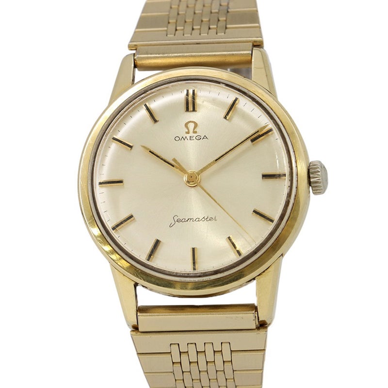 オメガ シーマスター OMEGA 腕時計 シルバー文字盤