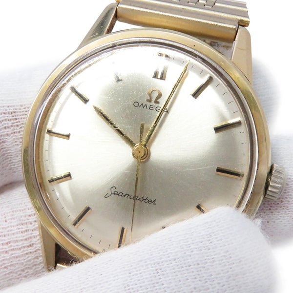 オメガ シーマスター OMEGA 腕時計 シルバー文字盤