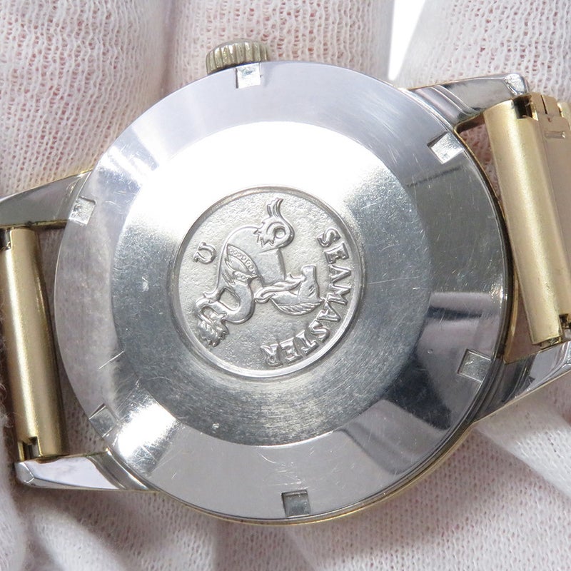 オメガ シーマスター OMEGA 腕時計 シルバー文字盤