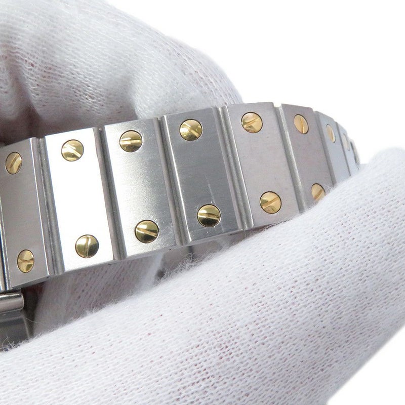 カルティエ サントスオクタゴン LM Cartier 腕時計 白文字盤