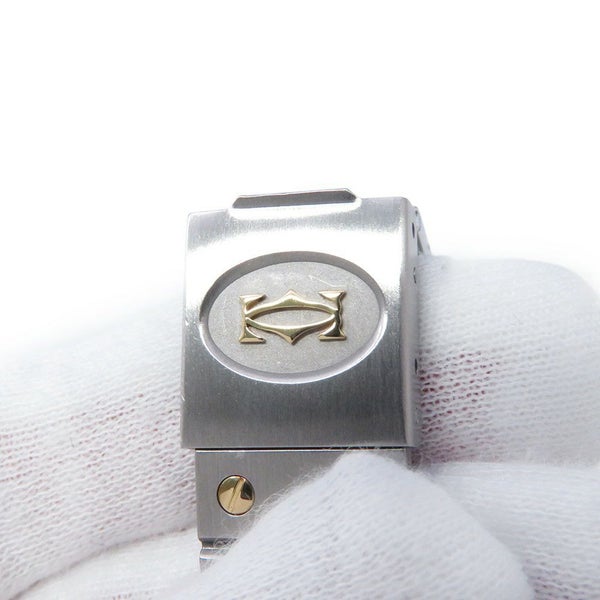 カルティエ サントスオクタゴン LM Cartier 腕時計 白文字盤