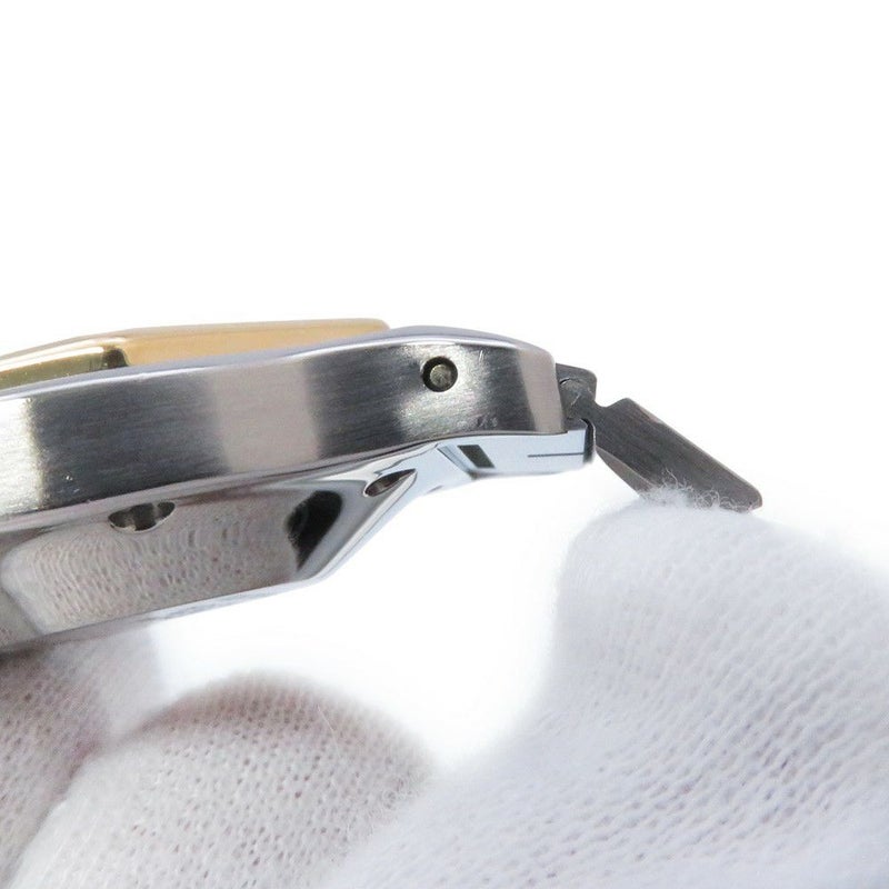 カルティエ サントスオクタゴン LM Cartier 腕時計 白文字盤