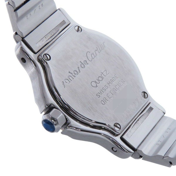 カルティエ サントスオクタゴン SM W2001683 Cartier 腕時計 アイボリー文字盤 クォーツ