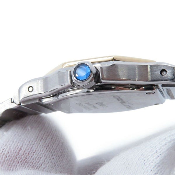 カルティエ サントスオクタゴン SM W2001683 Cartier 腕時計 アイボリー文字盤 クォーツ