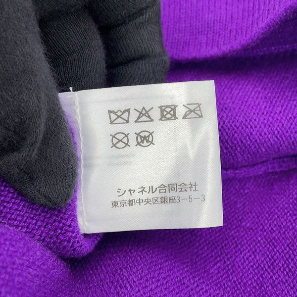 シャネル カーディガン ココマーク カシミヤ ラインストーン レディースサイズ38 P72973 CHANEL トップス