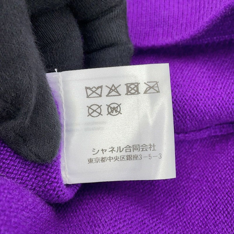 シャネル カーディガン ココマーク カシミヤ ラインストーン レディースサイズ38 P72973 CHANEL トップス