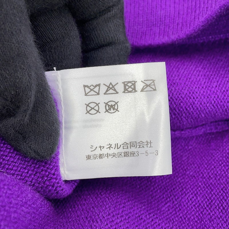 シャネル カーディガン ココマーク カシミヤ ラインストーン レディースサイズ38 P72973 CHANEL トップス
