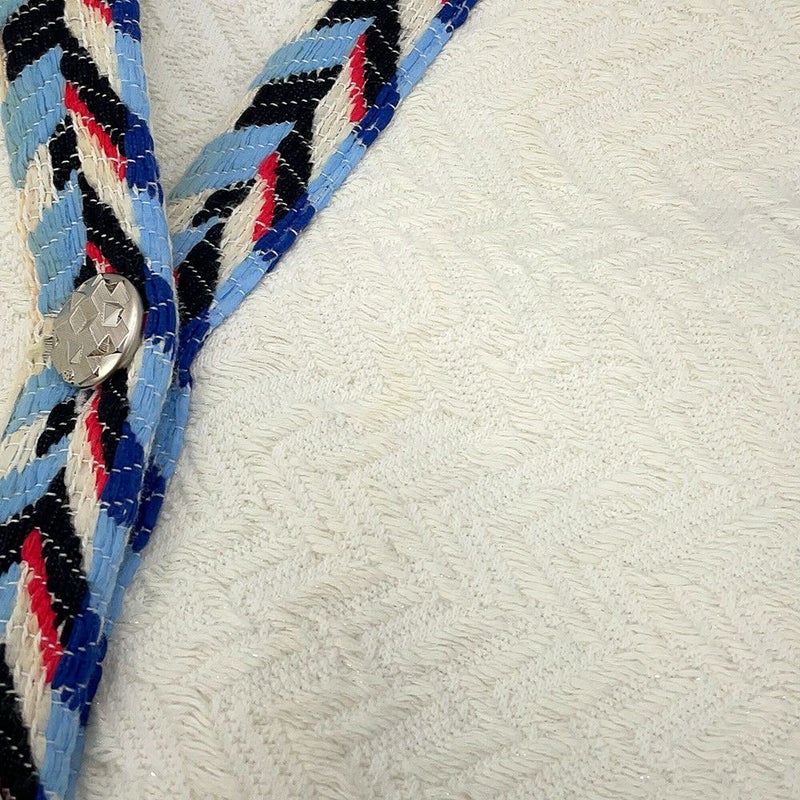 シャネル ベスト コットン レディースサイズ38 P54119 CHANEL トップス 白