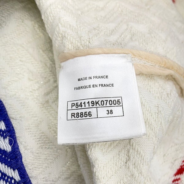 シャネル ベスト コットン レディースサイズ38 P54119 CHANEL トップス 白