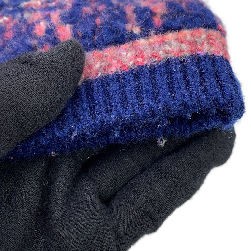 シャネル ジャケット ツイード ニットジャケット カシミヤ ウール レディースサイズ38 P72941 CHANEL アウター