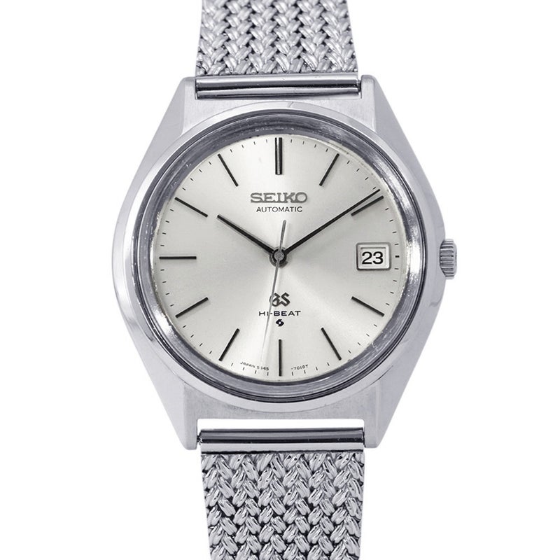 セイコー グランドセイコー ハイビート 5645-7010 SEIKO 腕時計 シルバー文字盤
