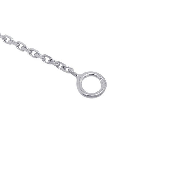 ヴァンクリーフ&アーペル ネックレス スウィート アルハンブラ ペンダント ダイヤ 12P 計0.08ct K18WGホワイトゴールド VCARO85900