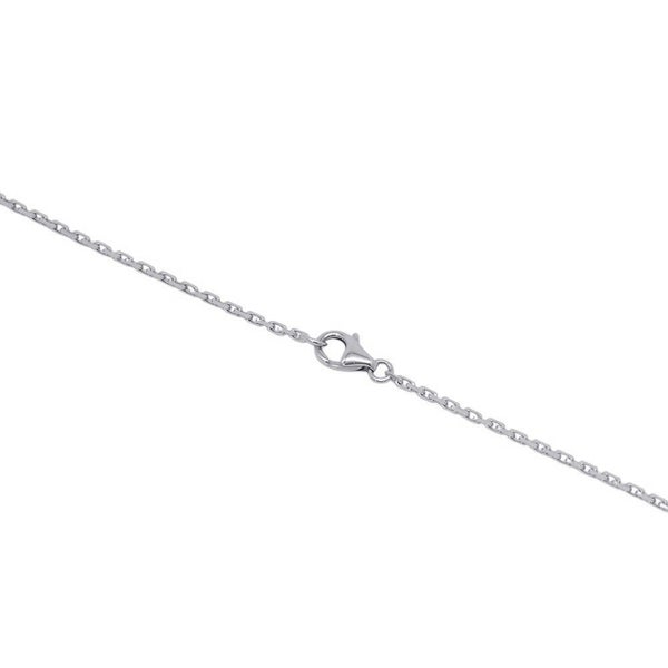 カルティエ ネックレス LOVE セミパヴェ ダイヤモンド 18P 計0.22ct K18WGホワイトゴールド B7013700 ベビーラブ ペンダント