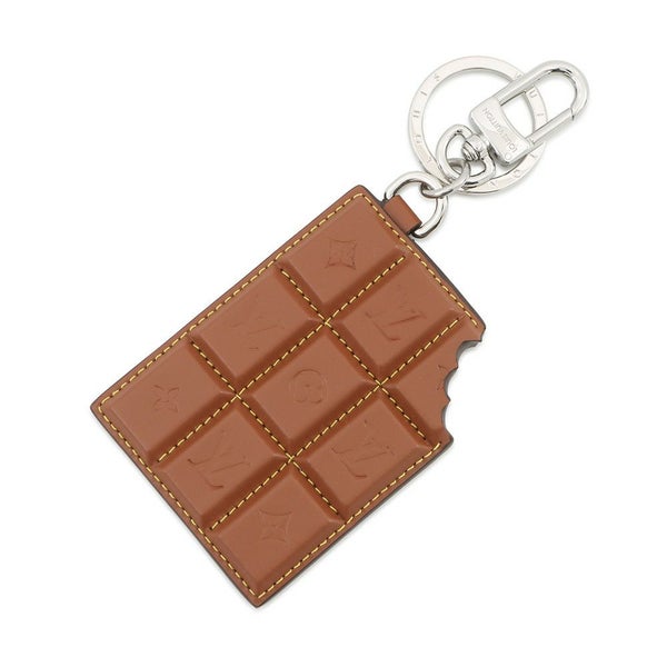 ルイヴィトン バッグチャーム モノグラム レザー LV チョコレートバー M01478 LOUIS VUITTON ヴィトン キーホルダー