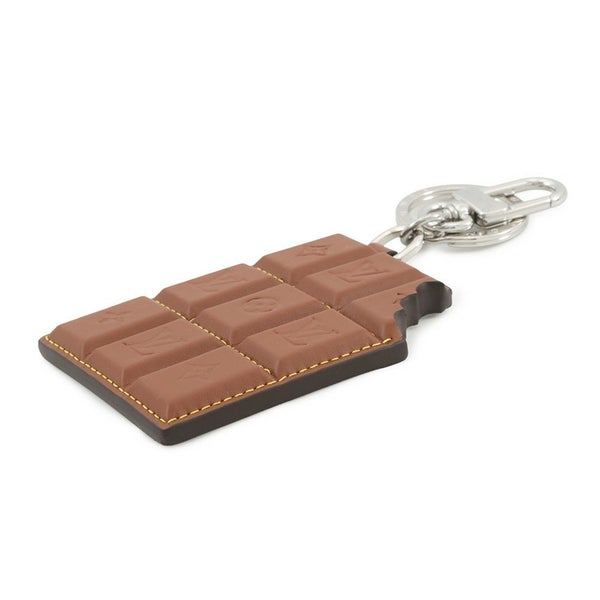 ルイヴィトン バッグチャーム モノグラム レザー LV チョコレートバー M01478 LOUIS VUITTON ヴィトン キーホルダー