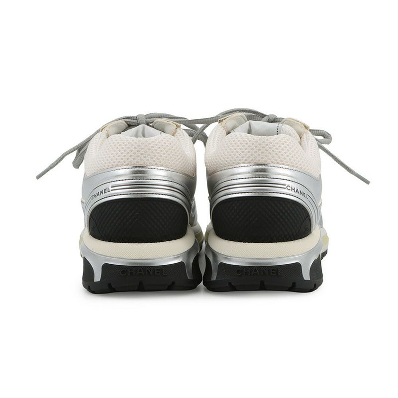 シャネル スニーカー ココマーク メッシュ ファブリック メンズサイズ43 G39794 CHANEL 靴 白