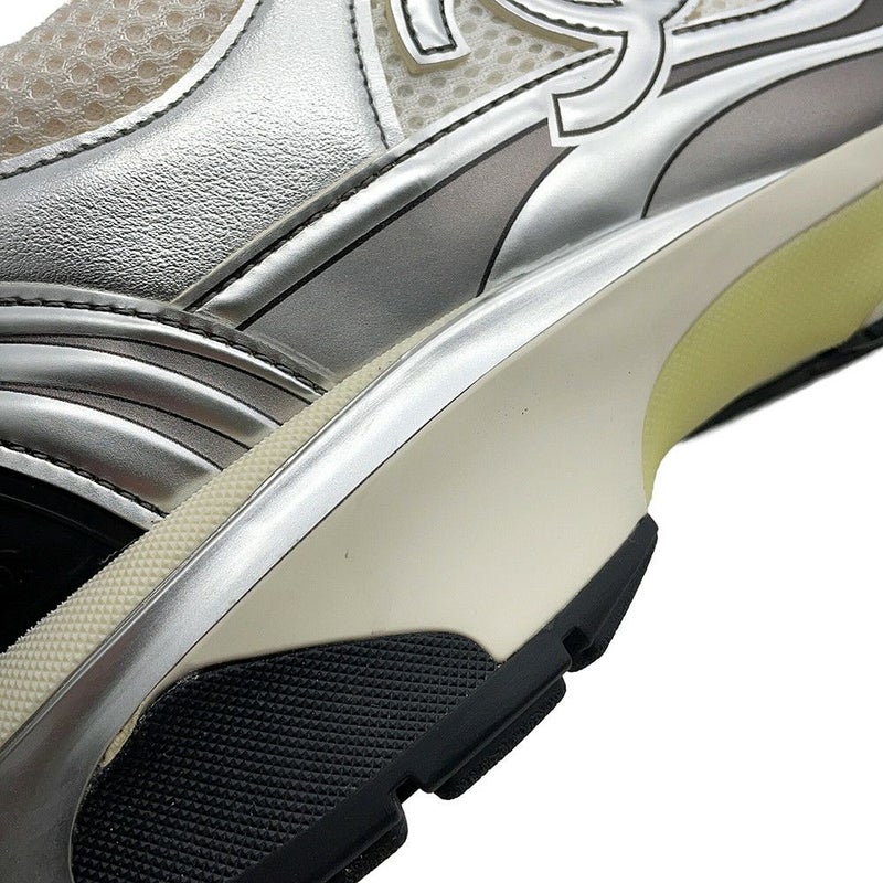 シャネル スニーカー ココマーク メッシュ ファブリック メンズサイズ43 G39794 CHANEL 靴 白