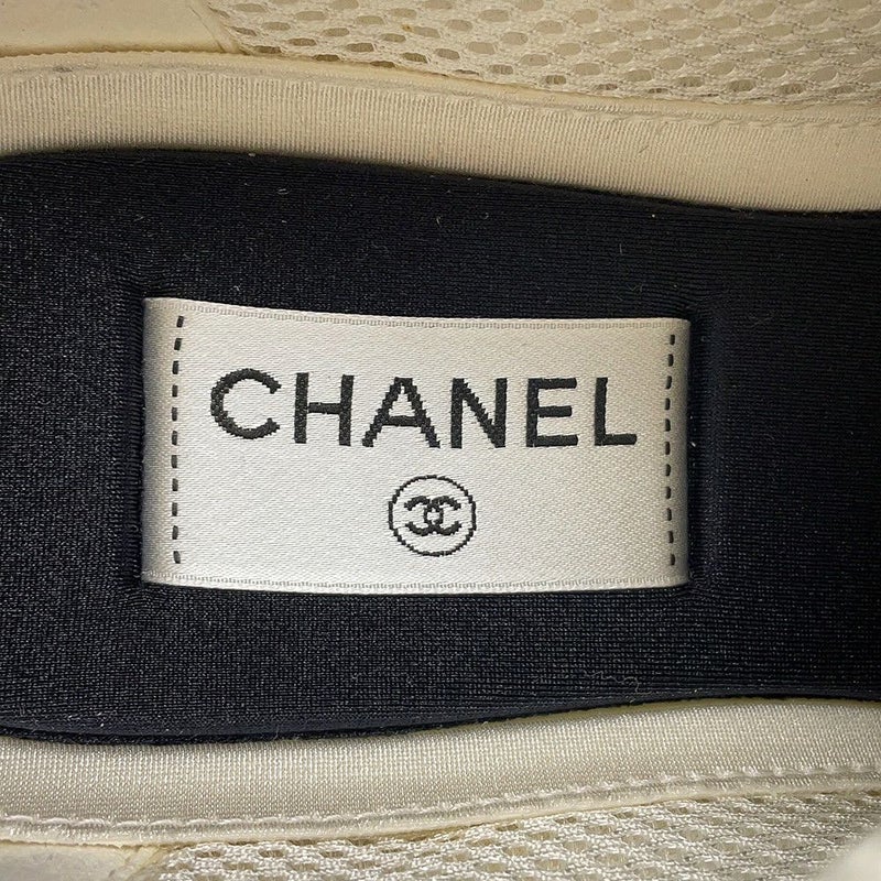 シャネル スニーカー ココマーク メッシュ ファブリック メンズサイズ43 G39794 CHANEL 靴 白