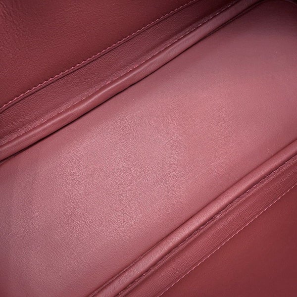 エルメス ボリード1923 25 ルージュアッシュ/シルバー金具 エプソン K刻印 ２wayショルダー