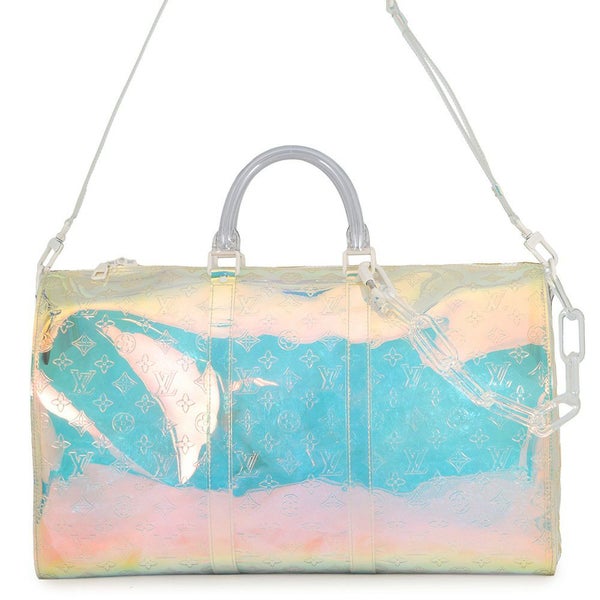 ルイヴィトン ボストンバッグ モノグラム・プリズム キーポル・バンドリエール50 M53271 トラベルバッグ 旅行バッグ