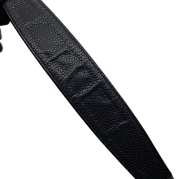 シャネル チェーンショルダーバッグ マトラッセ ココマーク キャビアスキン A20993 CHANEL バッグ ワンショルダー 黒