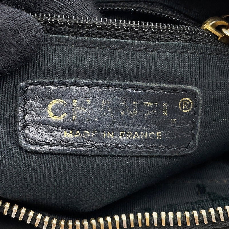 シャネル チェーンショルダーバッグ マトラッセ ココマーク キャビアスキン A20993 CHANEL バッグ ワンショルダー 黒