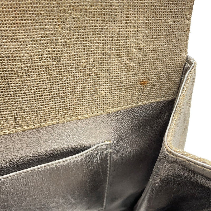 シャネル チェーンショルダーバッグ ココマーク マトラッセ コーティングキャンバス CHANEL