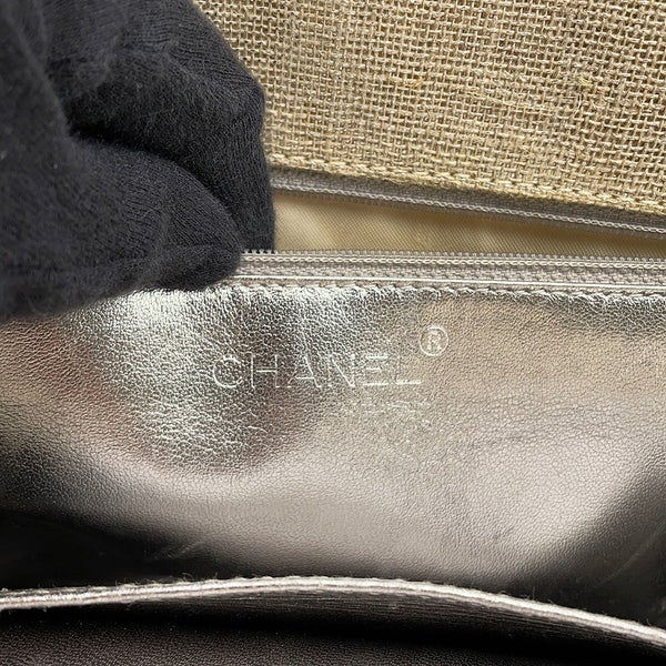シャネル チェーンショルダーバッグ ココマーク マトラッセ コーティングキャンバス CHANEL