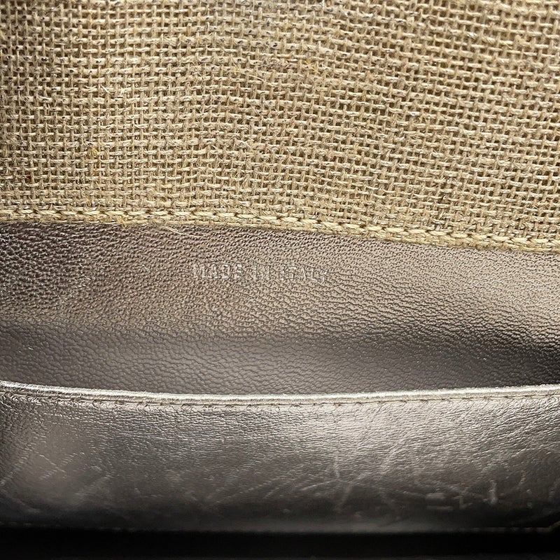 シャネル チェーンショルダーバッグ ココマーク マトラッセ コーティングキャンバス CHANEL